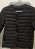 鸭鸭（YAYA）佟丽娅同款轻薄羽绒服女短款秋冬羽绒内胆轻型薄款保暖外套GF 黑色【女款】 M 160 实拍图