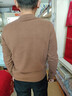 安东尼奥【100%绵羊毛】圆领软糯舒适亲肤加厚新款男士套头保暖羊毛衫毛衣 实拍图