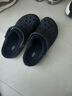 卡骆驰（CROCS）贝雅克骆格保暖拖鞋|205969 黑色-060 39(240mm)  实拍图