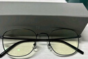 米家小米防蓝光眼镜 平光无度数防辐射眼镜手机电脑男女黑色 实拍图