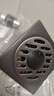 雨虹飞鱼地漏加厚304不锈钢防臭器卫生间通用下水道枪灰洗衣机地漏 实拍图