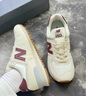 NEW BALANCE NB574官方休闲鞋女鞋复古舒适秋冬透气网鞋轻便百搭潮流运动鞋 米白色 WL574RCF 37 (脚长23.5cm)尺码详询客服 实拍图