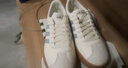 adidas「T头鞋」VL COURT 2.0复古休闲板鞋德训鞋阿迪达斯轻运动   汉玉白/蓝色/金色(推荐女生选小半码)   37 实拍图