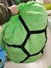乐英奇乌龟壳抱枕玩偶可穿睡觉躺睡袋公仔衣服靠枕大龟壳毛绒玩具可穿戴 乌龟壳可穿【加厚加宽升级版 前后有棉】 105公分【适合1.5米以下】 实拍图