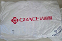 洁丽雅（Grace）枕头枕芯星级酒店枕羽丝绒枕芯  纤维软枕芯  单只装 实拍图