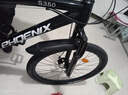 凤凰（Phoenix）山地自行车变速男女单车青少年成人运动越野赛车 26寸曜石黑-纯色辐条（钢架） 24速全轴承豪华版（售后十年） 实拍图
