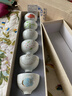 苏氏陶瓷（SUSHI CERAMICS）功夫茶杯手绘百花陶瓷个人杯子薄胎瓷主人杯节日礼盒 实拍图