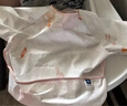 babycare宝宝吃饭罩衣儿童围兜婴儿反穿衣防脏辅食围裙 圆号乐章 80码  实拍图