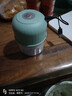 绞肉机小型打蒜器家用绞蒜切蒜器多功能辅食料理机电动蒜泥神器蒜蓉机自动切菜机压蒜器 浅绿色 0.26L （塑料杯） 实拍图