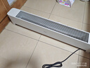 美的（Midea）【APP智能】石墨烯家用踢脚线取暖器 遥控电热电暖器 浴室速热电暖气 节能暖风机全屋升温HDS22LYR 实拍图