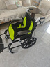 怡辉（YIHUI）轮椅老人专用出行小型轻便折叠年轻人骨折便携式SYIV100-HG01A 实拍图