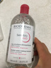 贝德玛（BIODERMA）粉水舒妍洁肤液卸妆水敏感肌可用温和无需水洗500ml*2 实拍图