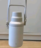 小米大肚保温杯 户外保温水壶 双饮保冷杯  316L便携水杯 云雾白 1L  实拍图