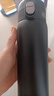 京东京造保温杯 水杯男女 316不锈钢【一键弹盖】礼物送老师黑色480ml 实拍图