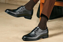 百丽男鞋商务正装皮鞋休闲增高软底真皮鞋10503AM0 黑色-经典版 45 实拍图