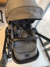 巧儿宜（JOIE）婴儿推车双向推行高景观可折叠大轮胎手推车Finiti 乌木灰（送餐椅） 实拍图