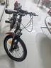 凤凰（Phoenix）儿童自行车山地车男女学生脚踏车6-15岁童车 霸道 黑红色 20寸 实拍图