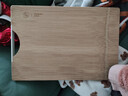 炊大皇天然整竹菜板砧板加厚非拼接防滑切菜板38*26cm 实拍图