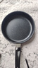 【亏本清仓】韩式麦饭石色不粘锅平底锅铁锅电磁炉不带盖 黑色小煎锅 16cm 实拍图