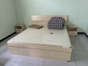 全友家居现代简约高箱储物收纳床主卧1.8米x2米双人大床家具政府补贴 【原木色 | 储物】床+床头柜*2+2K垫 1.8x2米【爆款+性价比超高】 实拍图