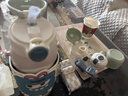 babycare儿童保温杯学饮水杯水壶吸管杯大宝宝316不锈钢三合一上学600ml 实拍图