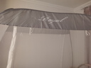 素时代学生宿舍蚊帐 三开门免安装寝室蚊帐1.2米单人上铺防蚊 寒灰郁草 实拍图