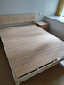 标勋实木床双人1.8米现代简约1.5米家用主卧大床出租屋床1.2m单人床 【床腿30cm高】【满铺】单床 1500mm*2000mm【推荐】 实拍图