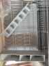 悍高（HIGOLD） 厨房橱柜拉篮碗架抽屉式碗篮加厚304不锈钢底板调味篮双层碗碟篮 800柜2层-时尚304实心圆钢线条篮 实拍图
