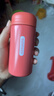 【全网爆款】迷你口袋保温杯304不锈钢水杯便携可爱水杯女生 红色 150ml 实拍图