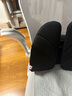 得力（deli）91025居家网椅 扶手可翻折电脑椅 旋转头枕 人体工学椅 灰色 实拍图