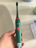 拜尔（BAIR）K7儿童电动牙刷充电式3-6-10-12-16岁以上小孩宝宝小学生男女童软毛声波自动 送孩子 学生款 【节日限定】森林绿 实拍图