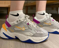 耐克（NIKE）女鞋M2K时尚舒适老爹鞋春秋复古潮流简约轻便运动休闲鞋 AO3108-018 36.5 实拍图
