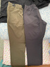 adidas轻薄舒适休闲梭织运动裤男装秋季阿迪达斯官方轻运动   岩层橄榄绿   L 实拍图