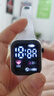 其他品牌高颜值LED手表时尚方形学生科技感超强夜光数字个性运动 白色 实拍图