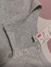 优衣库女装罗纹亨利领T恤/长袖修身短款内搭打底25新款479591 02 浅灰色 M /160/84A 实拍图