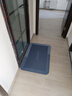 科技绒地垫浴室防滑吸水厕所超强门口洗手间地毯速干家用脚垫子 极简-方-深蓝 60*90cm【升级加厚约3mm秒吸速干 实拍图