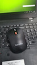 联想（Lenovo） 无线蓝牙双模鼠标 便携办公鼠标 人体工程学设计 适用台式机一体机笔记本平板 Howard黑色 实拍图