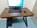 卓博电脑桌台式书桌学习桌子办公桌工作台电竞桌BZ28古典胡桃1m 实拍图