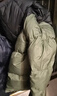 雪中飞【双面穿】儿童羽绒服冬季轻薄男女童面包服羽绒服橄榄灰绿170cm 实拍图
