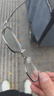 依视路（ESSILOR） 钻晶系列高清耐磨防蓝光近视超薄镜片专业配度数眼镜架男女镜框 金属-全框-2130DG-枪色 镜框+依视路膜岩高清1.60现片 实拍图