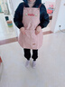 光多拉防水围裙厨房防油污家用做饭无袖工作服男士女士通用家务清洁粉色 实拍图