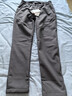 伯希和（Pelliot）【风盾】软壳裤男女秋冬户外加绒防风防泼水保暖高弹透气休闲裤 女款深灰色 L 实拍图