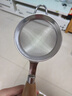 如山小漏勺婴儿辅食工具过滤豆浆鸡蛋网筛滤网面粉筛子不锈钢漏网 实拍图