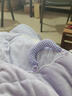 红蜻蜓（RED DRAGONFLY）抱枕被子两用抱枕被二合一加厚加绒抱枕盖毯二合一办公室午睡毯 波点-紫【高克重牛奶绒 便携手提式设计】 抱枕40*40打开被子100*145 实拍图
