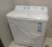 海尔（Haier）双桶洗衣机半自动 家用大件洗 10公斤大容量 省水电 以旧换新 双缸 原厂品质XPB100-81D2 实拍图