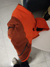 京东京造【黑武士战甲三合一冲锋衣】男女抓绒内胆外套新衣服 熔岩橙 2XL 实拍图