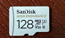 闪迪（SanDisk）128GB TF（MicroSD）4K内存卡 行车记录仪 监控摄像头专用 10,000小时录制 重复读写高耐用存储卡 实拍图