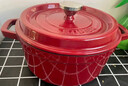 苏泊尔 SUPOR 珐琅锅汤锅24cm铸铁锅炖锅酒红ET24MF01-R  实拍图