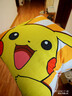 抱枕靠垫 办公室腰枕床头靠枕汽车腰靠卡通风可拆洗抱枕可机洗 皮卡丘 36cm*36cm 含枕芯 （单支装） 实拍图