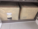 佳帮手收纳箱布艺衣服衣物被子衣柜整理储物箱百纳箱收纳盒子 66L2只装 实拍图
